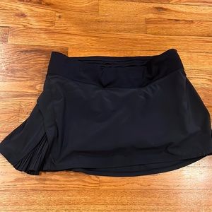 Navy lululemon tennis skirt